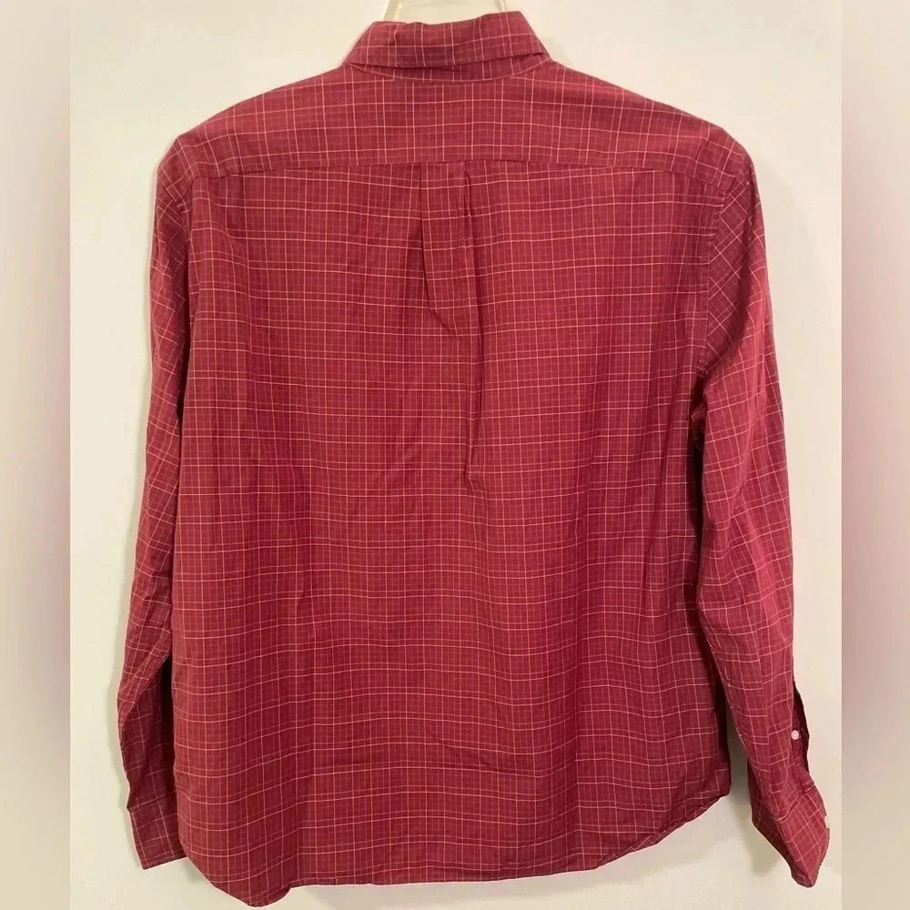 J. Crew Mens Slim Untucked 98% Organic Cotton size XL Shirt